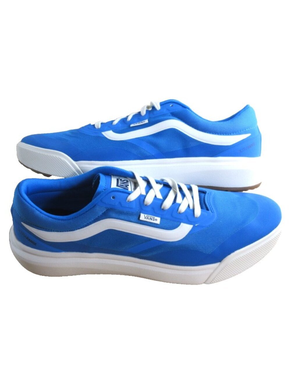 Vans Men's UltraRange 2.0 RW Bright Azure Blue White Trail Shoes Size 10.5